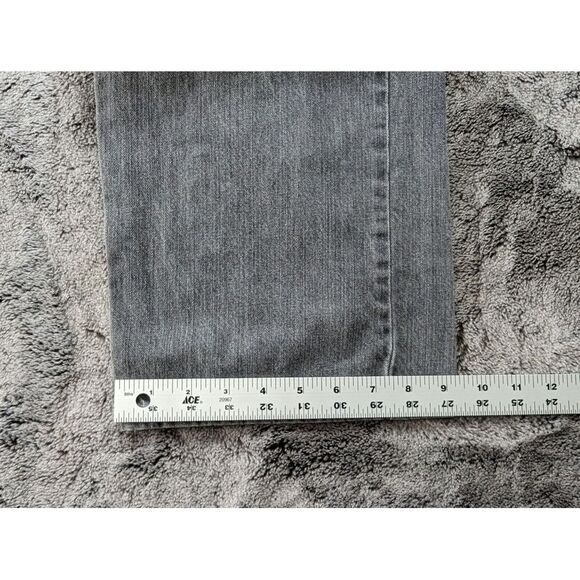 Levi's 514 Straight Leg Jeans Men's Size 38x32 Gray - Picture 9 of 14